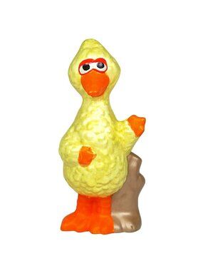 Vintage Big Bird Ceramic Figurine - Hand‑Painted, 6½" - 1970s-80s Gorham Style